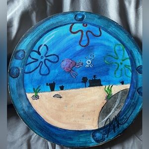 Original spongebob painting